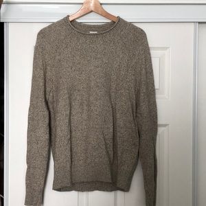 GAP Merino Wool Sweater Tan Oatmeal Men’s Small
